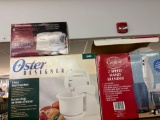 Five speed handstand mixer, Two hand blender, Mini food chopper