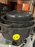 enamelware roaster new pots and pan