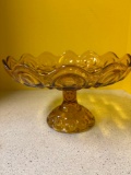 Moon and Stars pedestal Compote