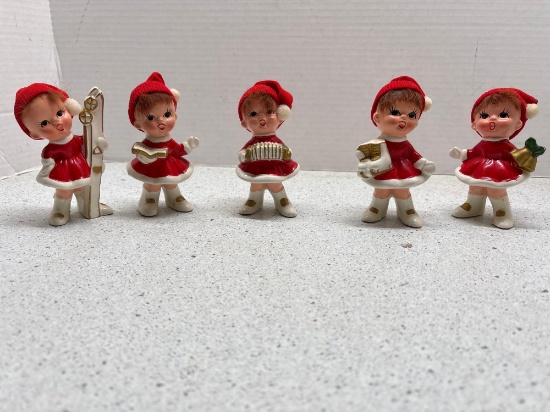 vintage Napco Ware Carolers