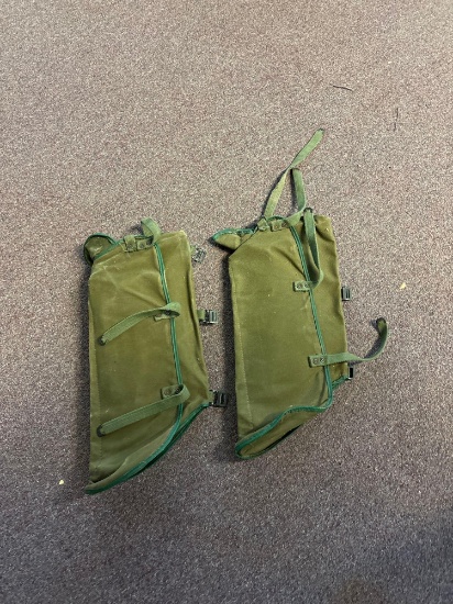Pair of snake gaiters