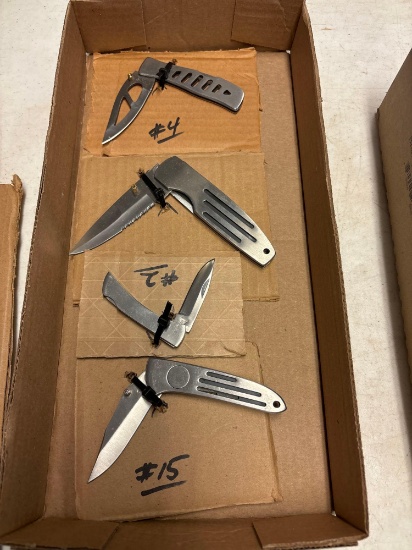 Four pocket knives
