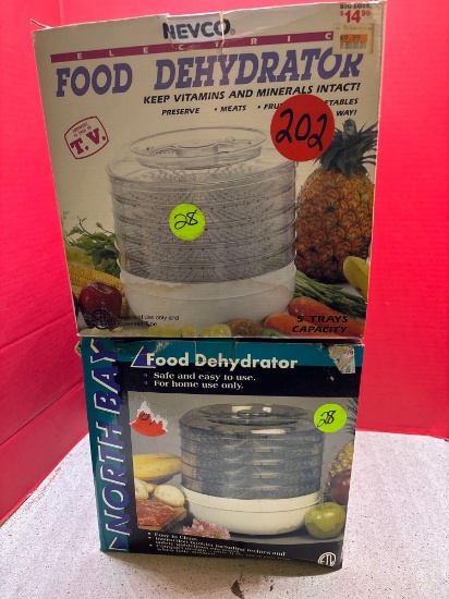 two food dehydrators