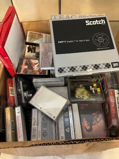 Cassette and recorded tapes