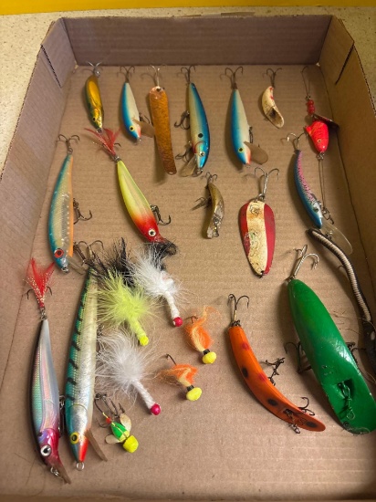 Older and new newer, fishing lures
