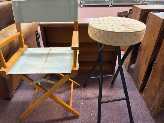barstool directors chair