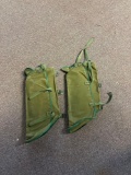 Pair of snake gaiters