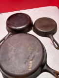 cast-iron skillets