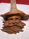 carved face 12 x 14 at widest point