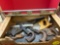 Hand tools, including saws, wrench, level, etc.