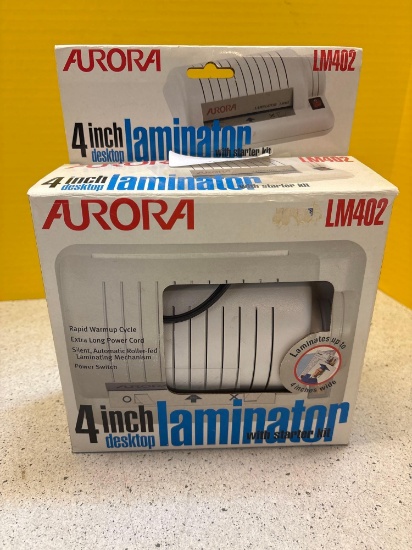 AURORA 4 inch desktop laminator
