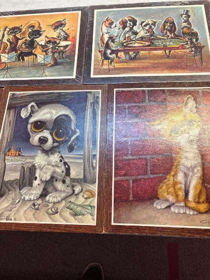 Vintage art champion wall Plaques