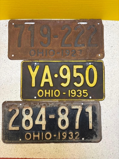 Ohio license plates