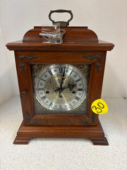 Vintage Hamilton Westminster chime mantle clock