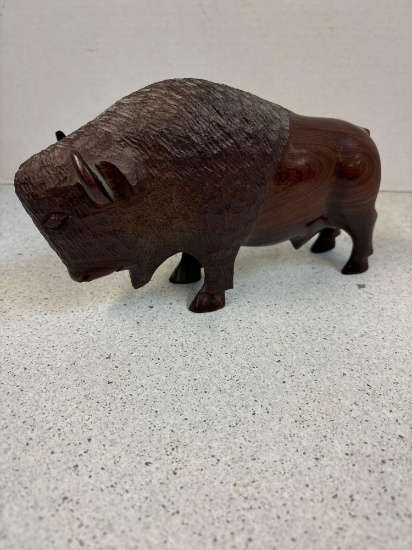 MCM Carved bison