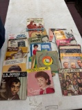 Over 25 vintage 45 records