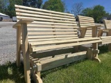 4 foot porch Rocker platform Glider Amish Quality