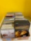 CDs and a few DVDs