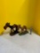 Wood composite Hungry Horses figures