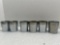 6 Chase Chrome cups