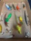 Older and newer, fishing lures