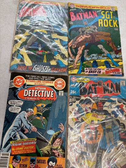 Four Batman Comics