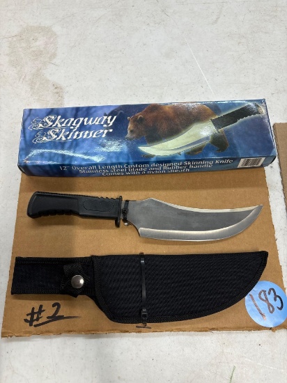 Skagway skinner 12 inch knife