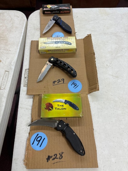 Three knives