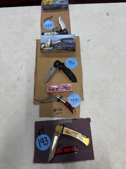 Four knives