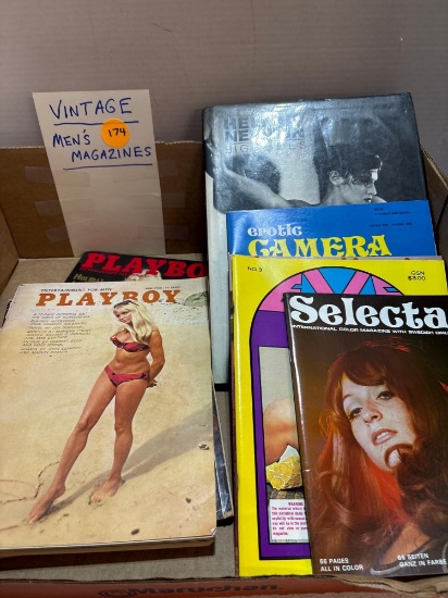 Vintage mens magazines