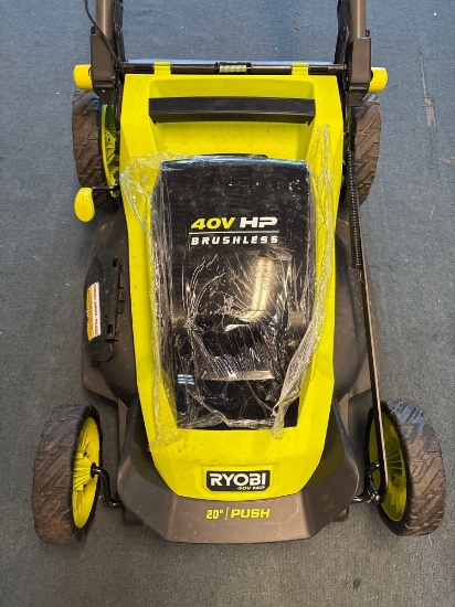 Ryobi 40 V brushless 20 inch lawnmower