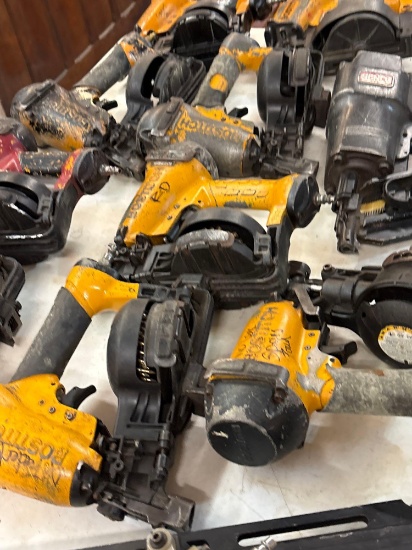 Well used finish air nailers