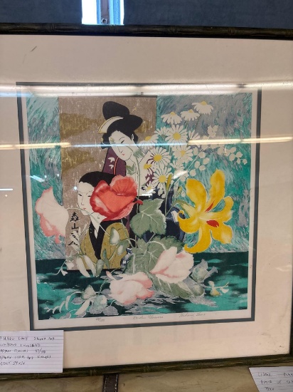 MIHARU Ln. signed and numbered lithograph