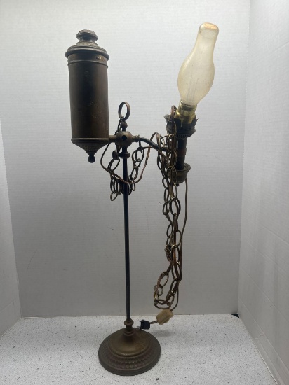 vintage student lamp