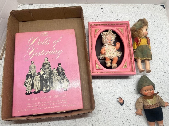 3 vintage dolls, including picture playmates