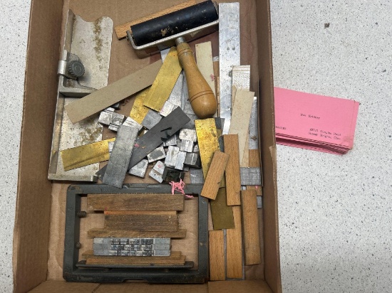 Old printing items