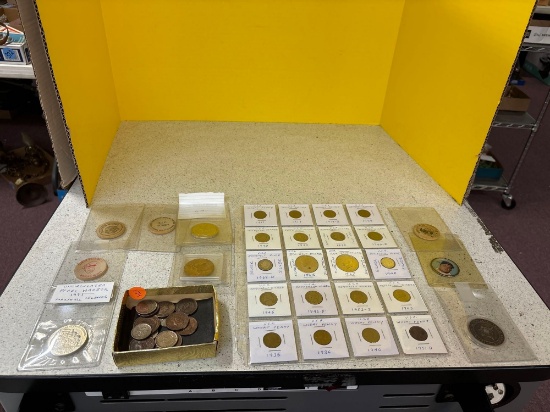 Coins and tokens
