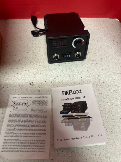 firelood Pyrographic machine