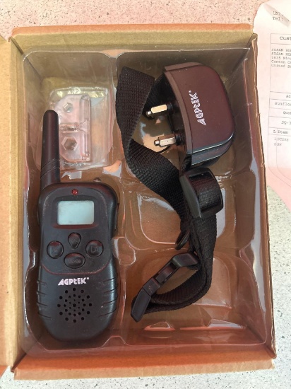new AGPTEK dog training collar
