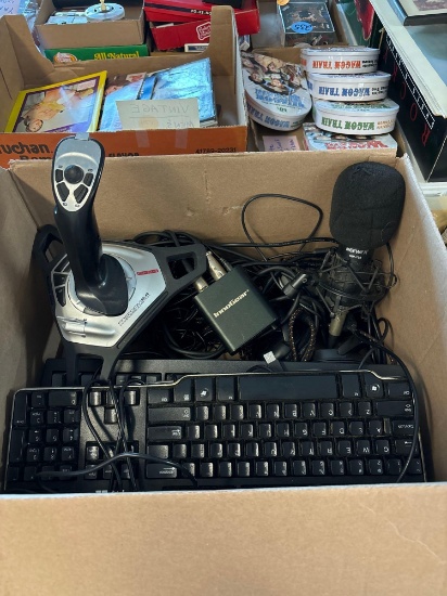 Keyboards, microphone, joystick, etc.