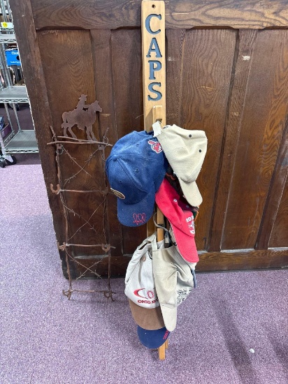 Two hat racks