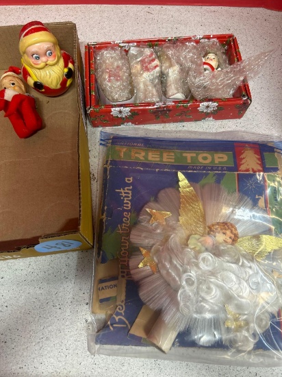 antique Christmas decorations