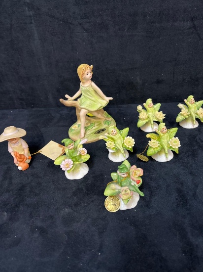NAPCOWARE pixie fairies JOSEF original