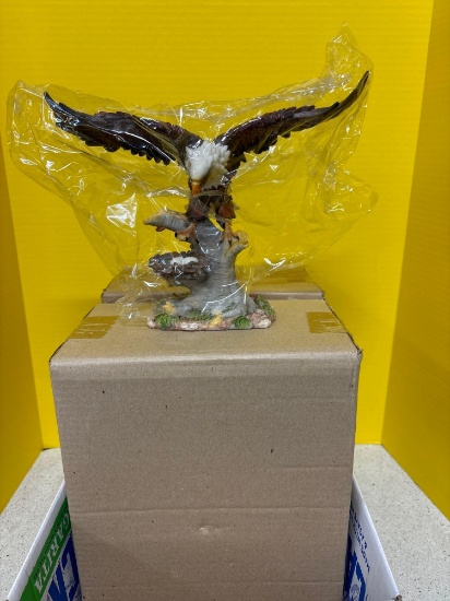 Three Eagle statues, all the same