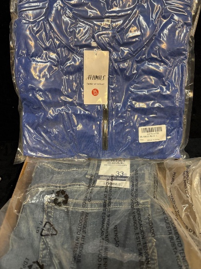 ARIAT REAL New jeans, 33R new size medium jacket