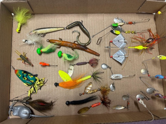 older and newer, fishing lures