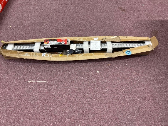 All new off-road light bar and wiring harness