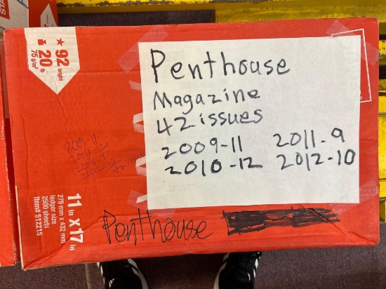 penthouse magazines, 42 issues