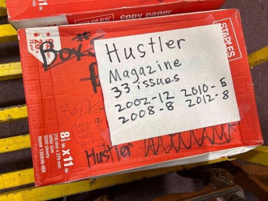 Hustler magazines, 33 issues