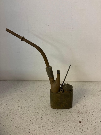 Brass Chinese Opium pipe engraved